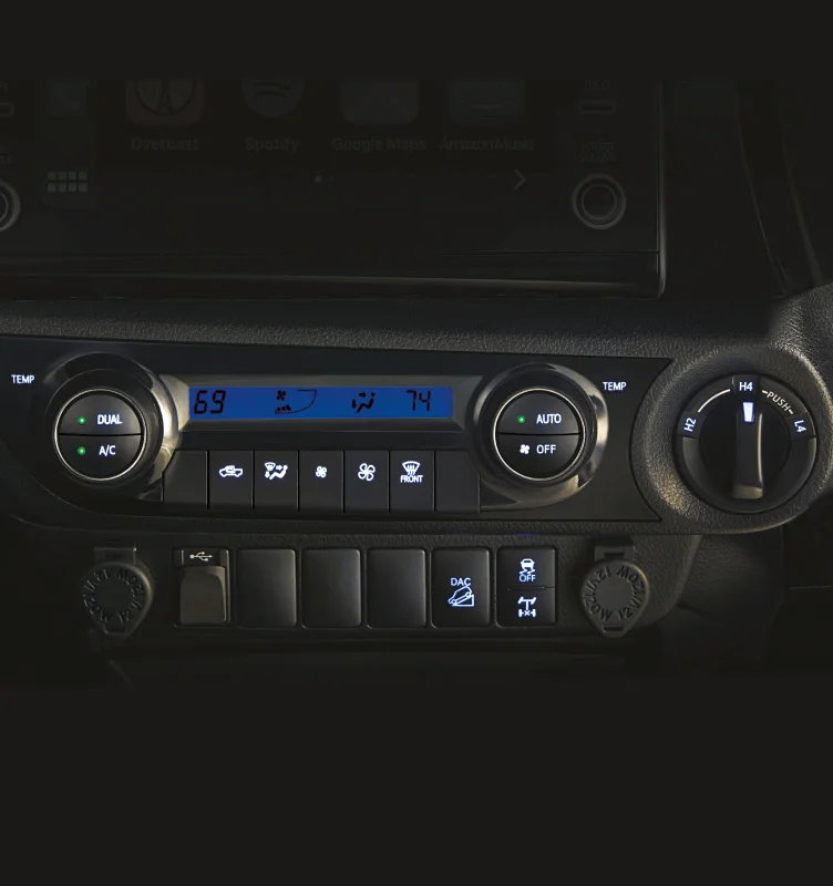 Dual Zone Auto AC