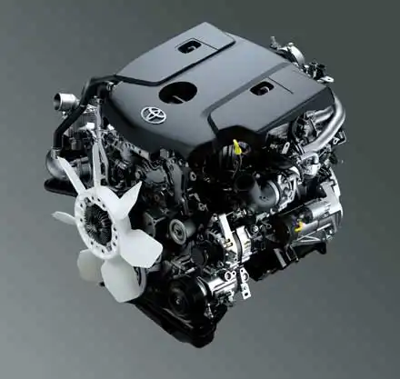 Powerful GD diesel engine